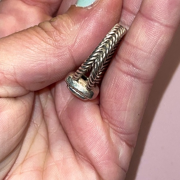 David Yurman Petite Albion® Ring w/Black Onyx& Pavé Diamonds🔥CLEARANCE PRICE🔥 - Picture 8 of 13